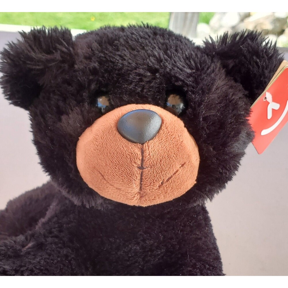 Aurora Black Bear Stuffed Animal - BNWT